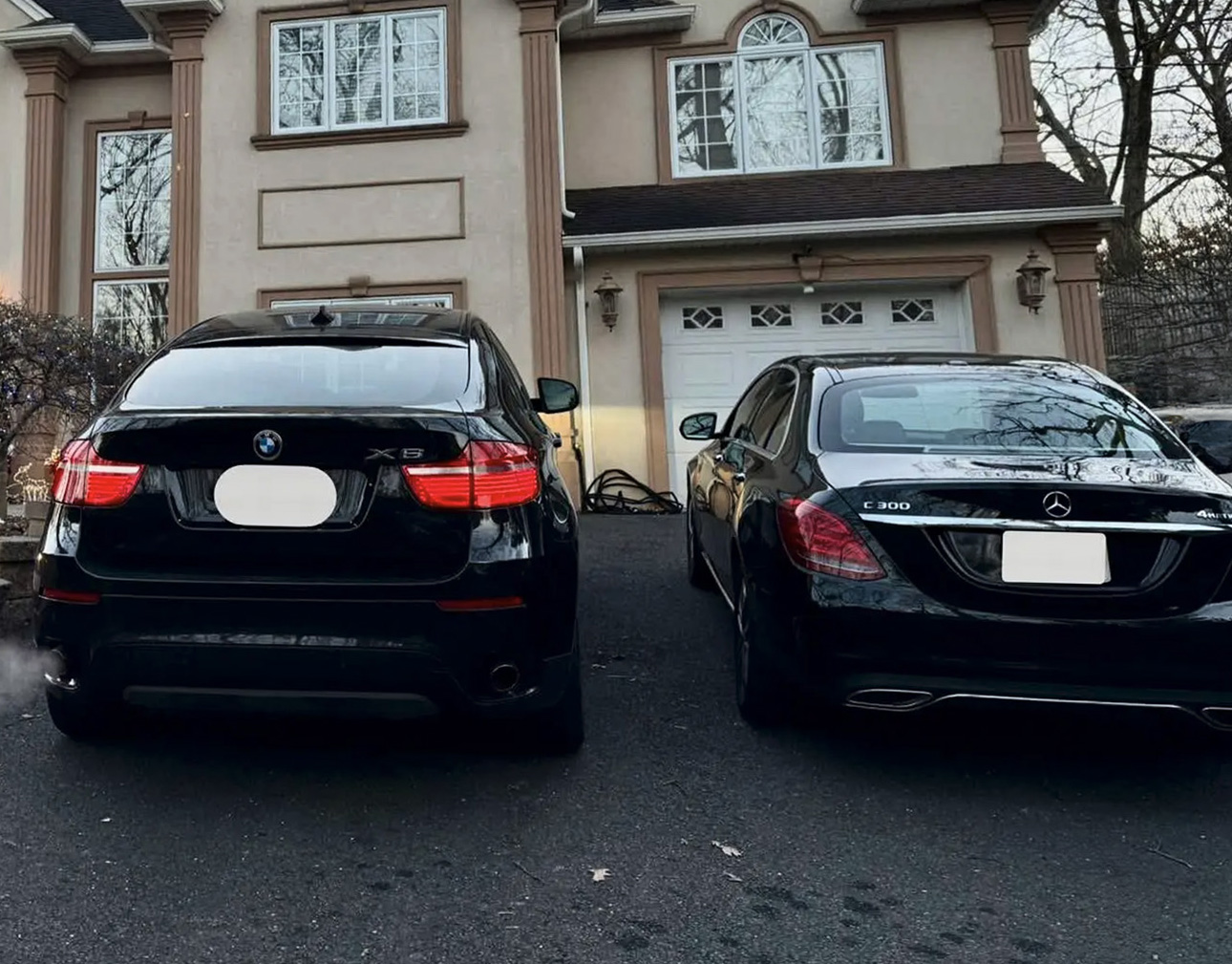Front exterior and driveway